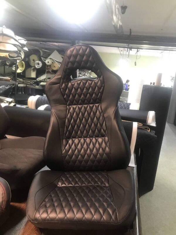 Сиденье "RECARO" (РЕКАРО) в сборе на ВАЗ 2107